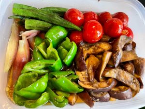 夏の野菜漬け