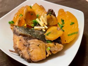 ぶり大根の食養生として、温めと巡りを整える一皿を紹介した画像