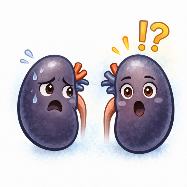 東洋医学の腎のイラスト